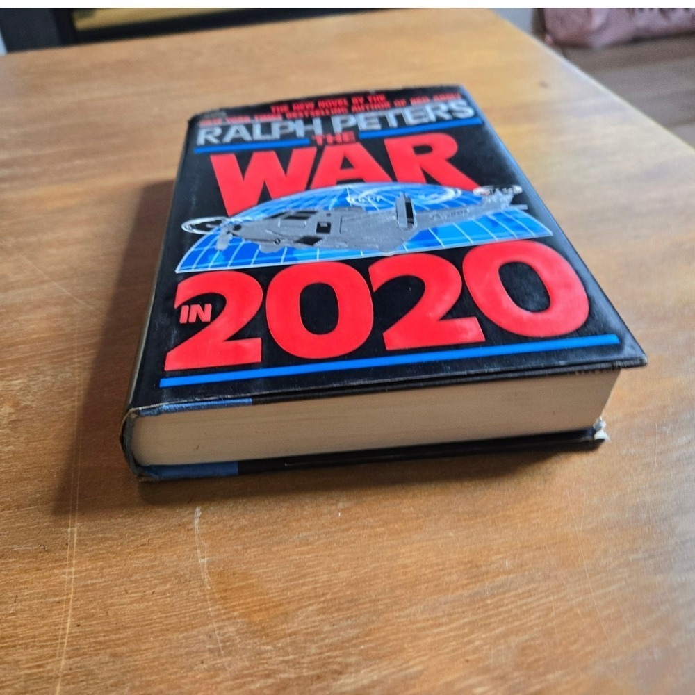 Pocket Books The War in 2020 Ralph Peters 1st Ed Hardcover Thriller Book - Picture 2 of 8